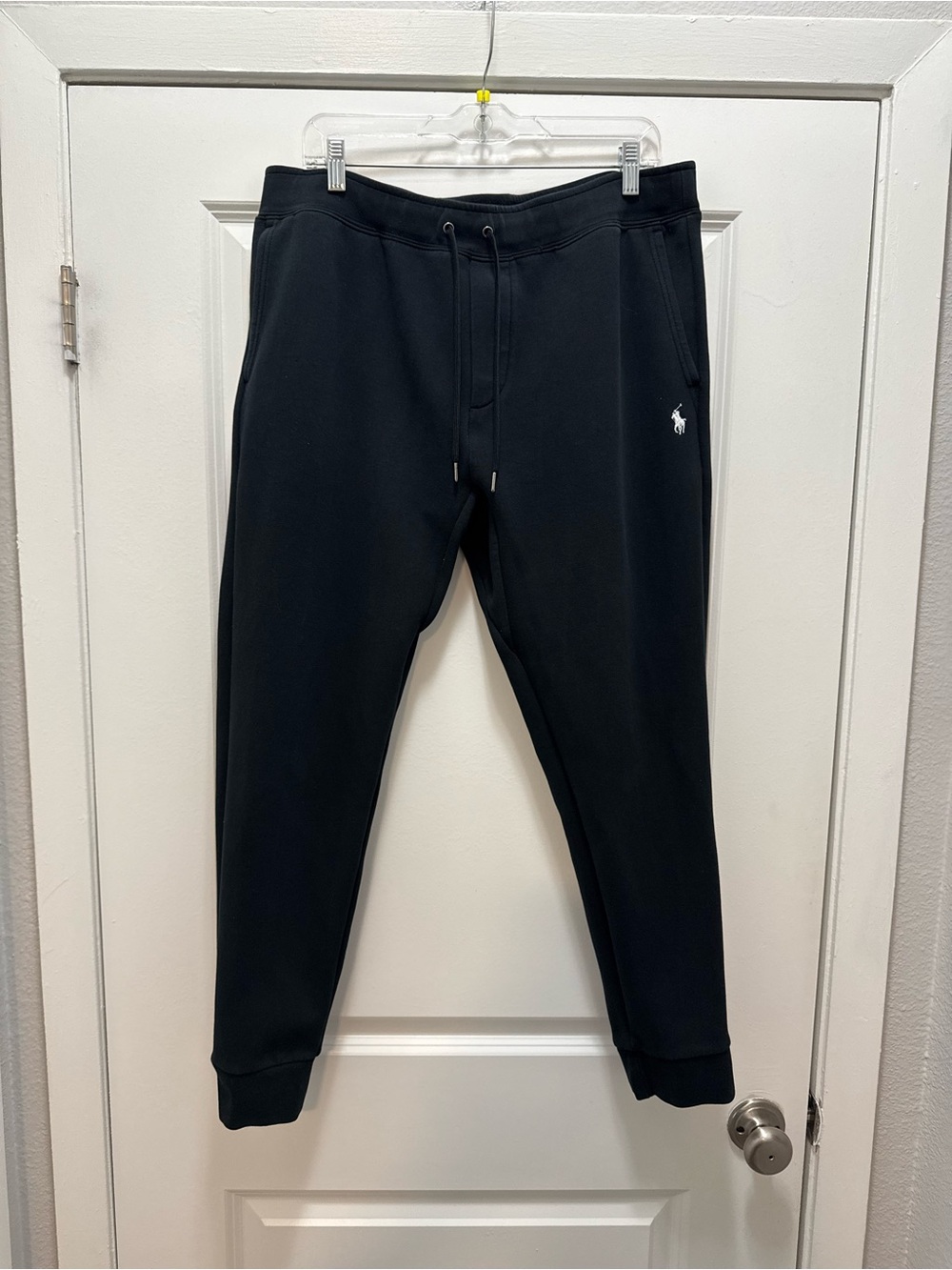 Polo Ralph Lauren Double Knit Jogger Black Pants